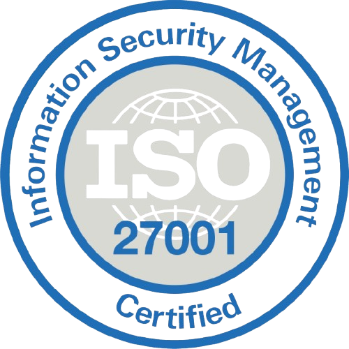 ISO 27001 information security certification logo