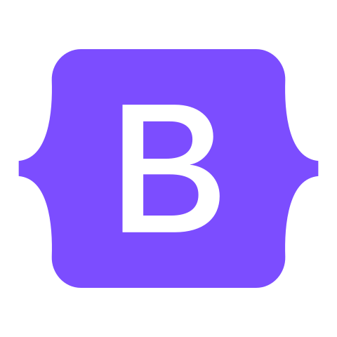 Bootstrap frontend framework logo