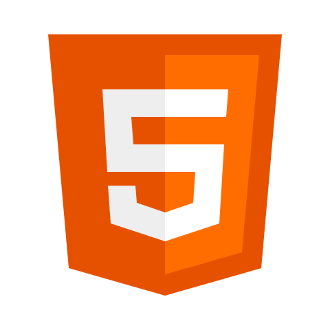HTML5 web development technology logo