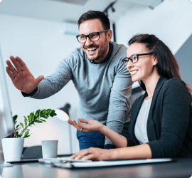 Business growth and strategic planning visualization